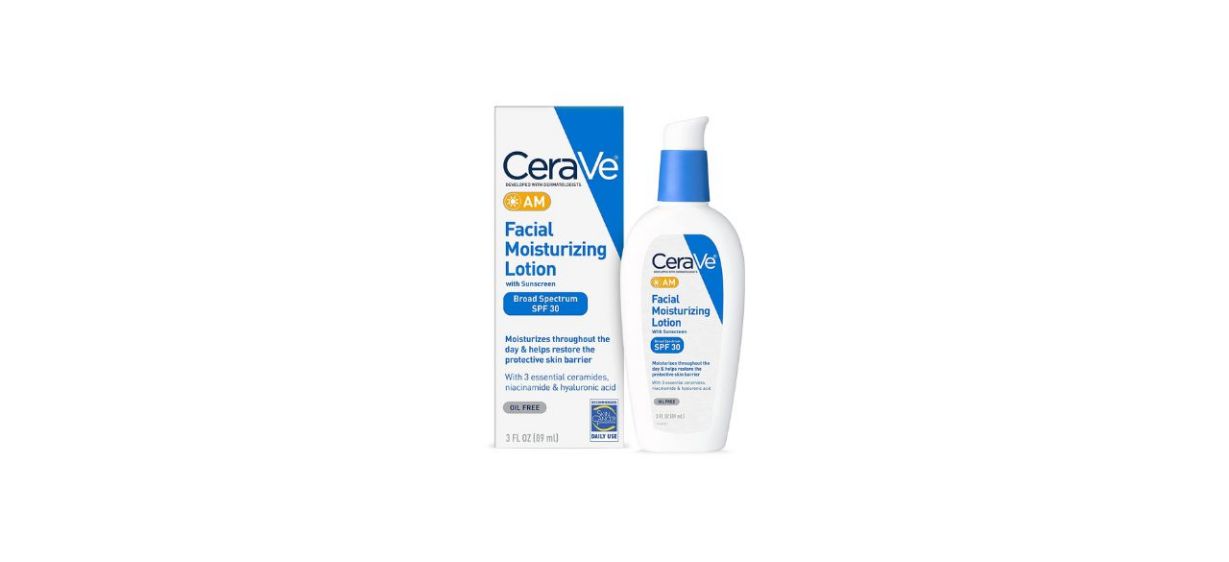 CeraVe AM Facial Moisturizing Lotion With Sunscreen
