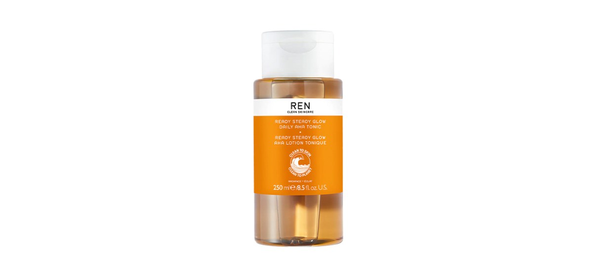 Best REN Clean Skincare Ready Steady Glow Daily AHA Toner