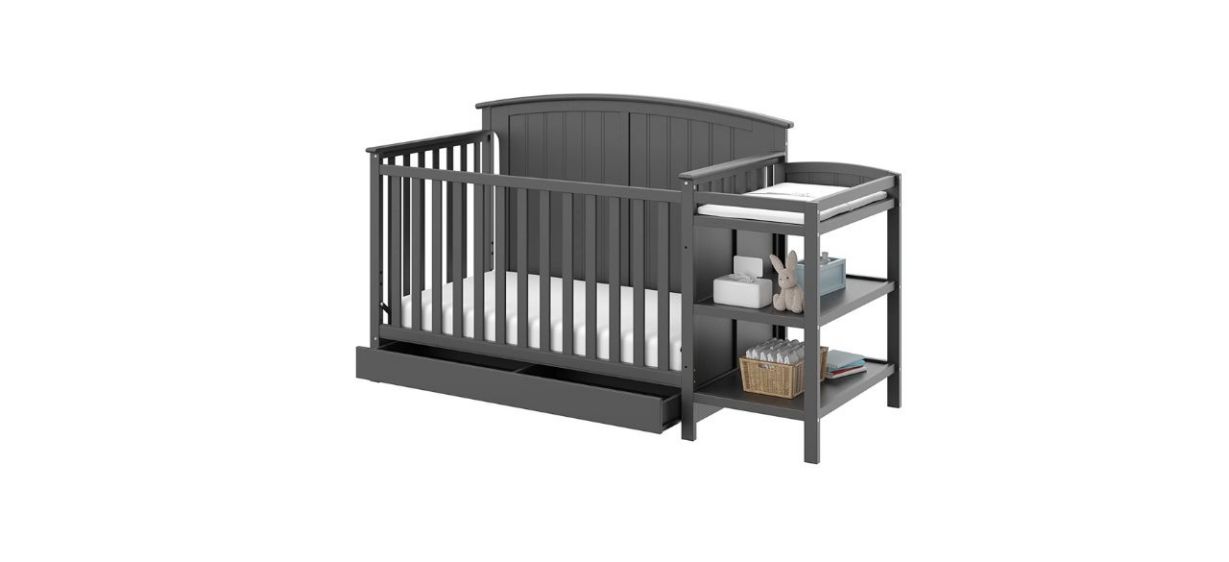 Best Storkcraft Steveston 5-in-1 Convertible Crib and Changer
