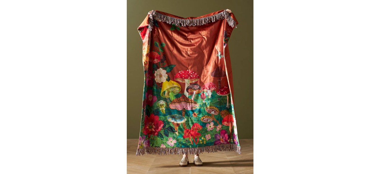 Nathalie Lété Velvet Throw Blanket
