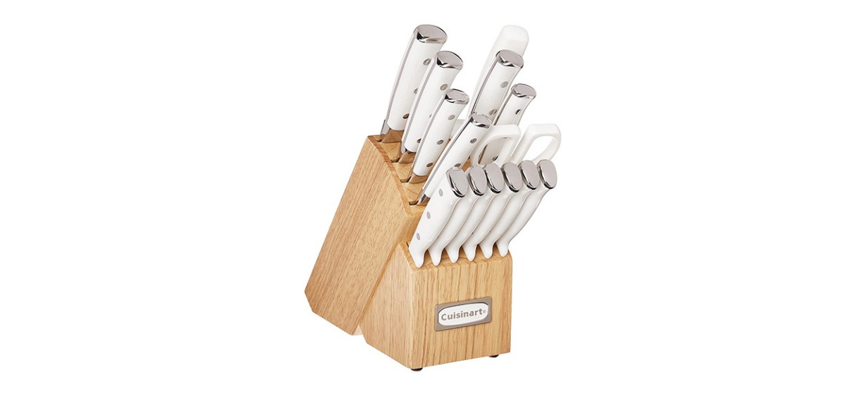 Cuisinart Classic Forged Triple Rivet 15-Piece Knife Set