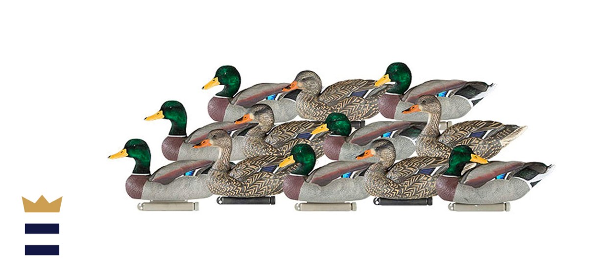 Dakota Decoy X-Treme Flocked Drake Head Mallards