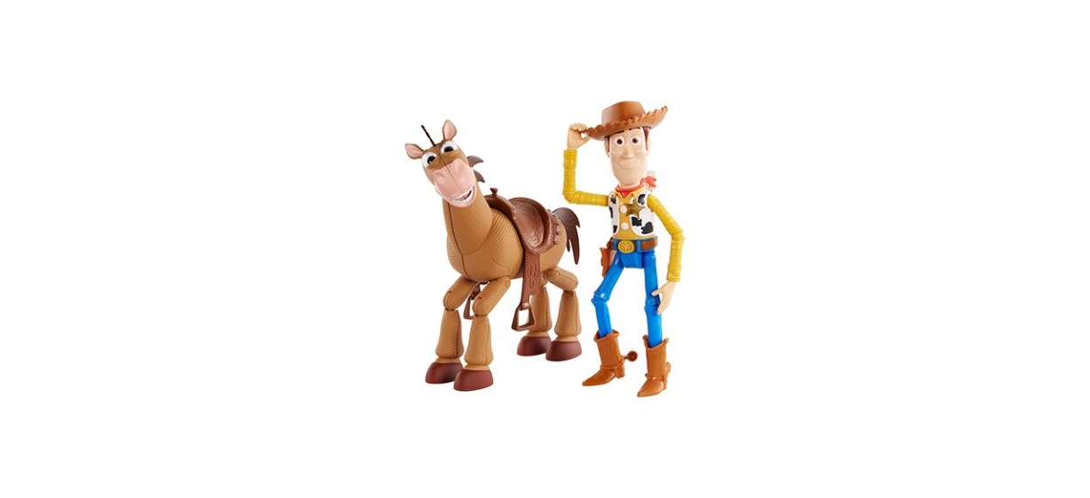 Disney Pixar Toy Story Woody and Bullseye 2-Pack Figures