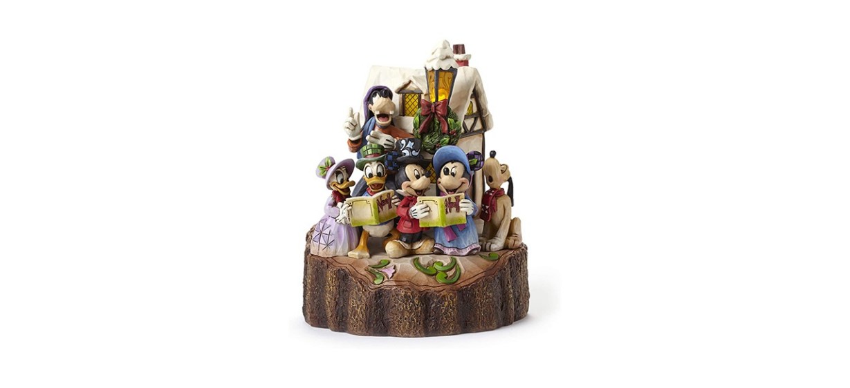 Enesco Disney Traditions Mickey &amp; Friends Caroling