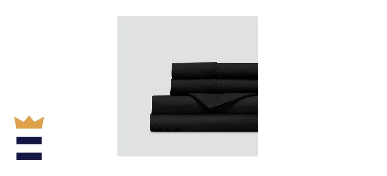 Everspread 4 Piece Sheet Set, Abstract Chevron 