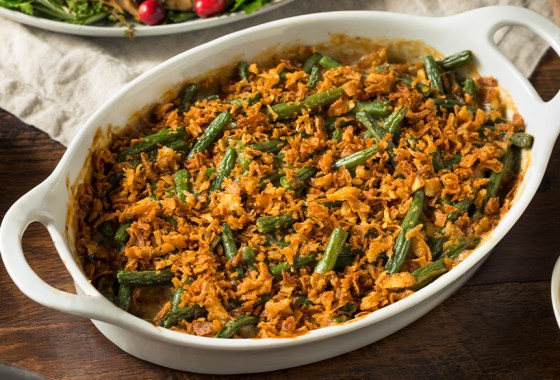 Everything you need to make green bean casserole