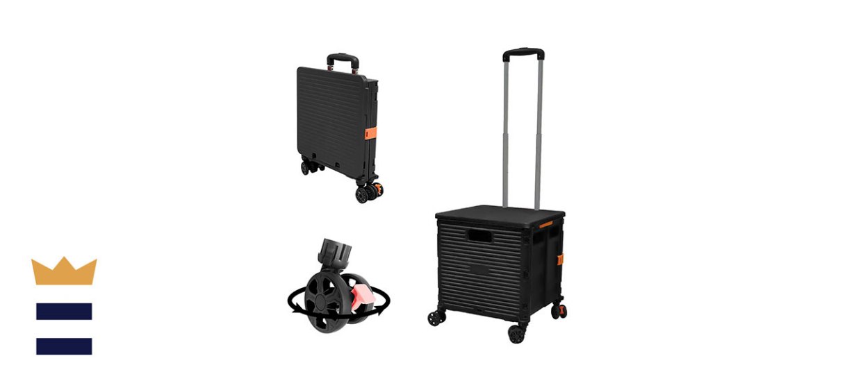 Felicon Foldable Rolling Utility Cart