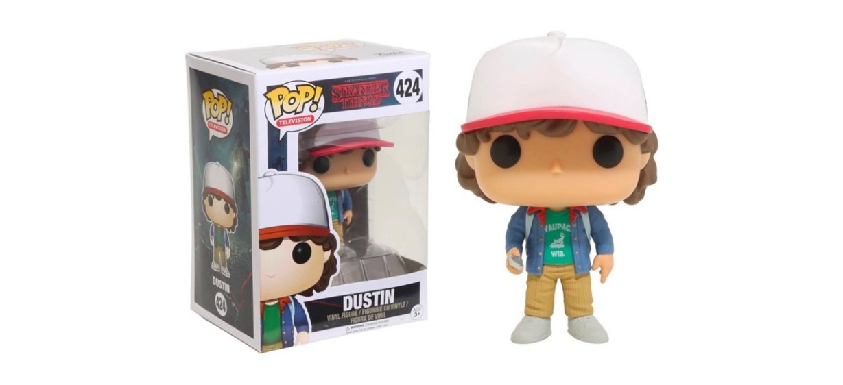 Funko POP Television Stranger Things Dustin with Compass Toy Figure