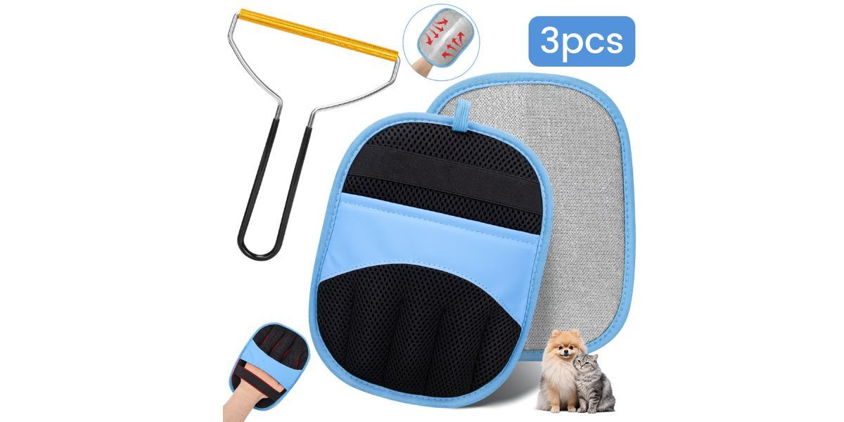 GPED Pet Hair Removal Glove 