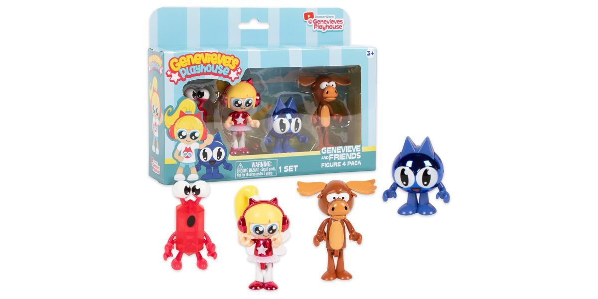 Genevieve's Playhouse Mystery Figure 4 -Pack