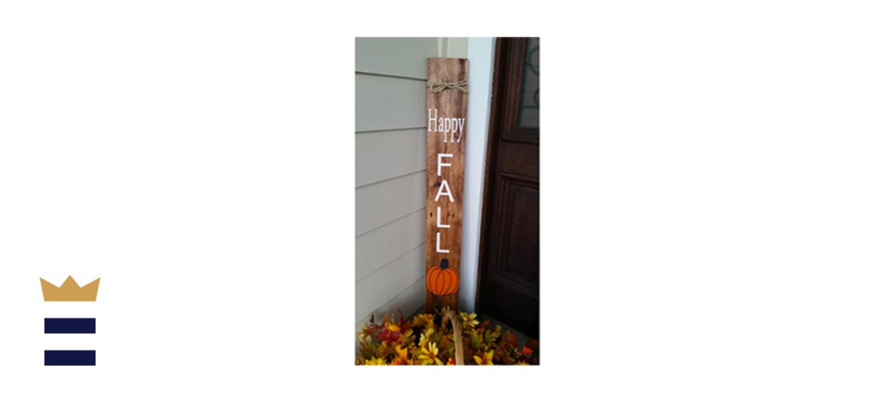 Happy Fall Porch Sign 