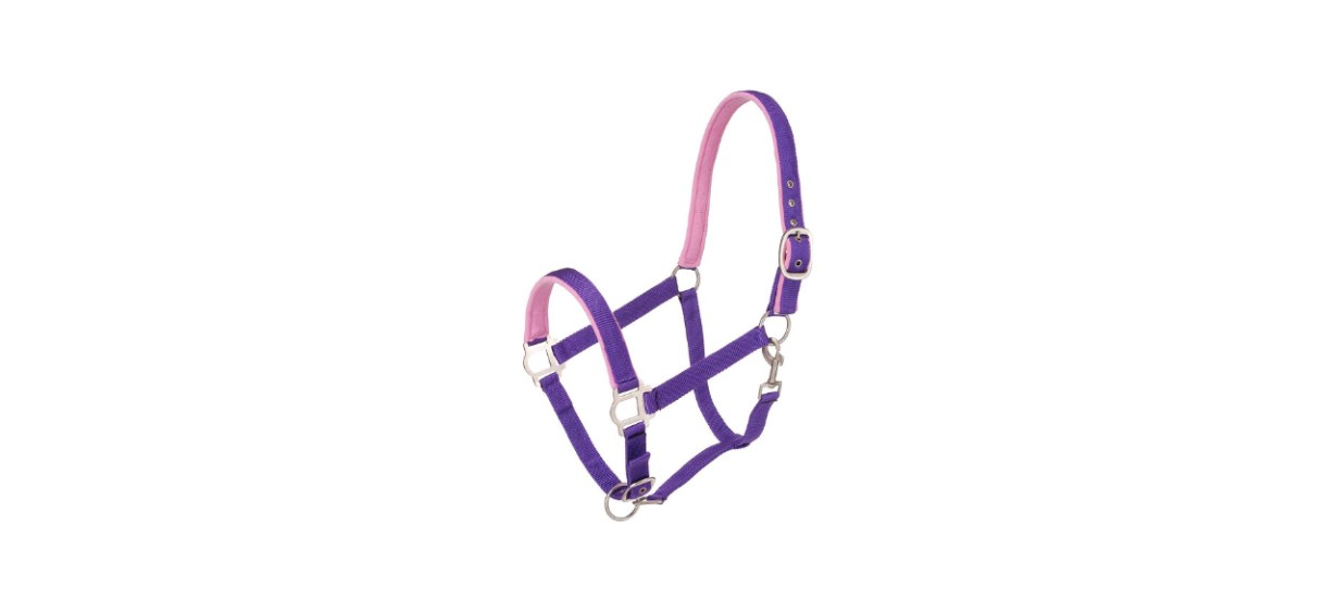 Tough 1 Nylon Padded Halter with Satin Hardware