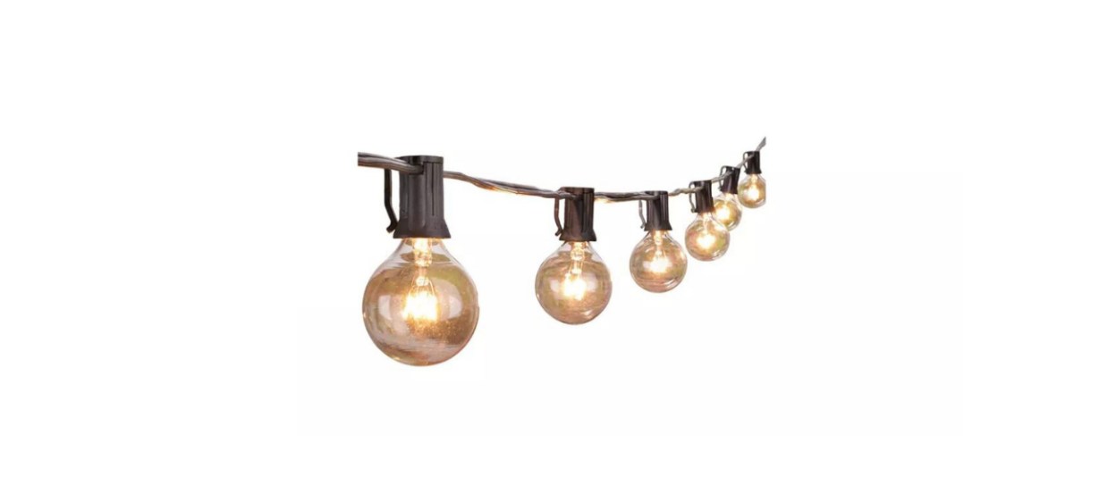 Brightown Outdoor Globe String Lights