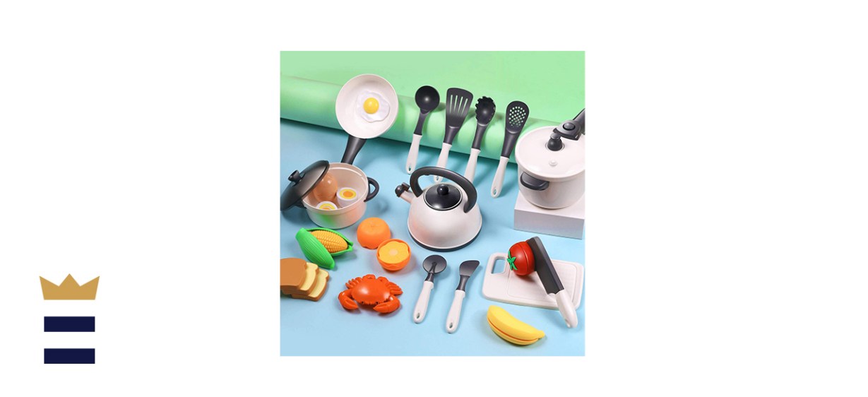 iPlay, iLearn Play Kitchen Accessories Set