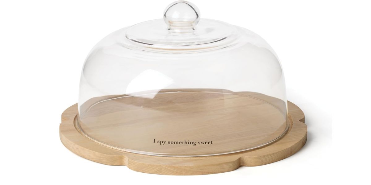 kate spade new york What A Treat Porcelain Dessert Cloche