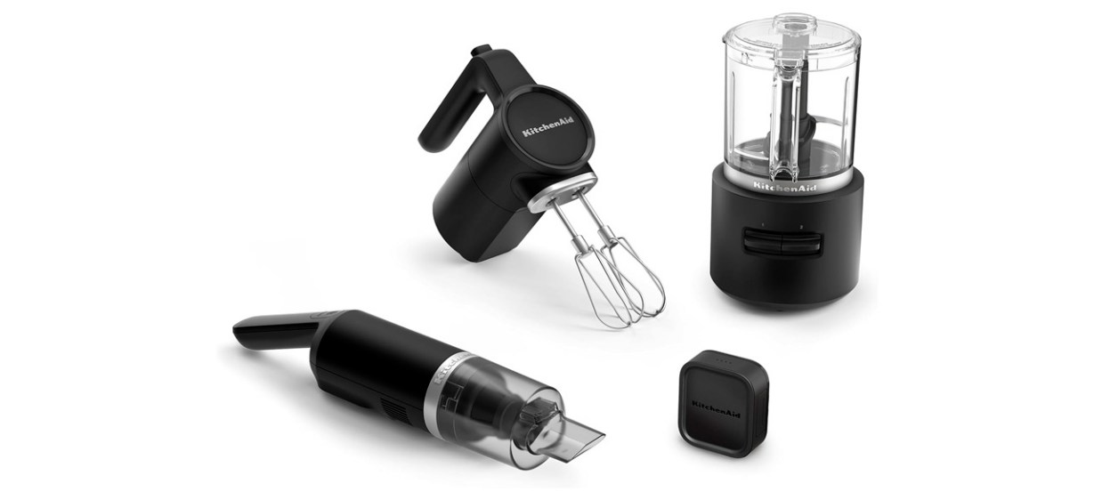 KitchenAid Go Cordless Bundle with Hand Mixer, Food Chopper and Kitchen Vacuum