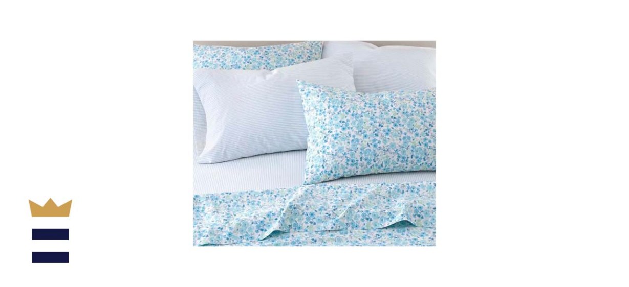 Laura Ashley Jaynie/Ticking Stripe Sheet Set