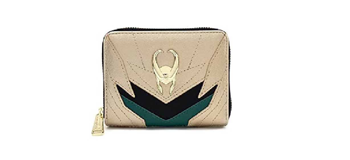 Loungefly Marvel Loki Cosplay Zip Wallet