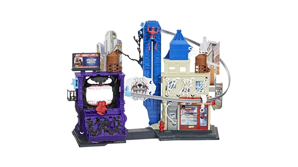 Marvel Spider-Man VenomVersus Web Slinging City Playset 