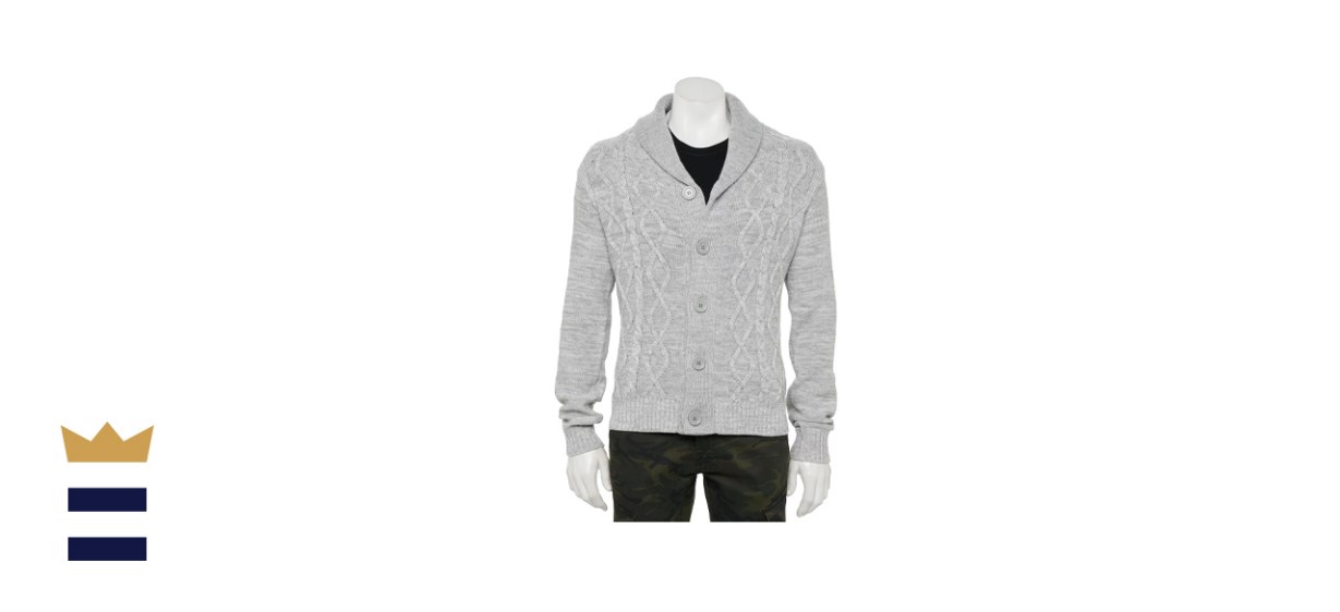 Xray Cable Knit Cardigan