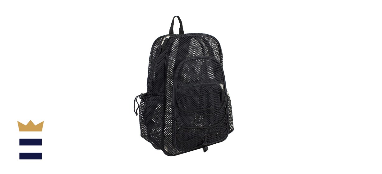 Eastsport’s mesh and clear backpacks