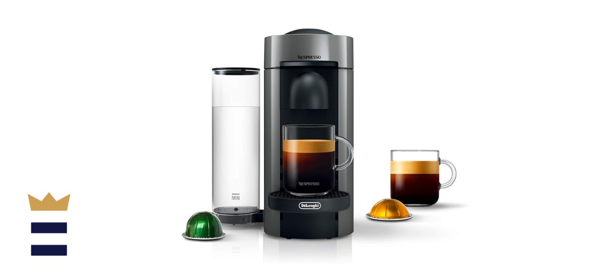 Nespresso by De’Longhi VertuoPlus Coffee and Espresso Machine 