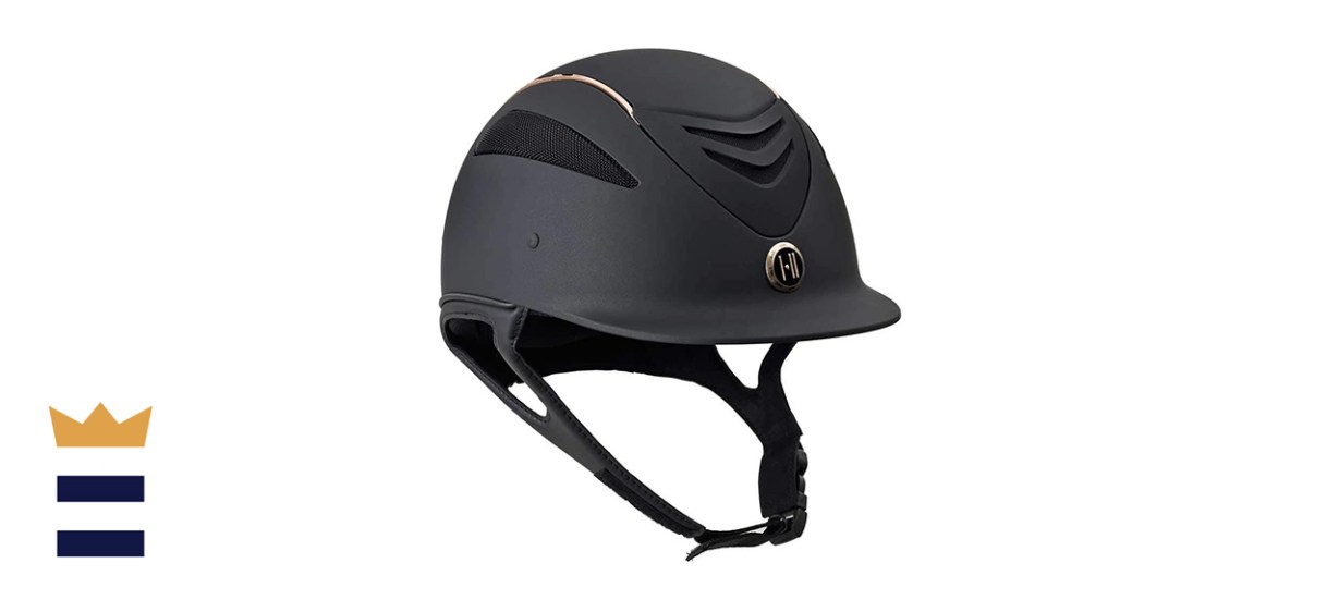 One K Defender Rose Gold Stripe Helmet
