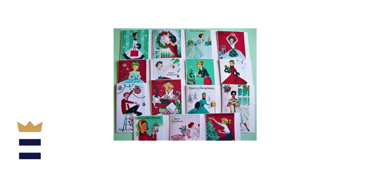 Gift O The Gab Reproduction Vintage Christmas Cards