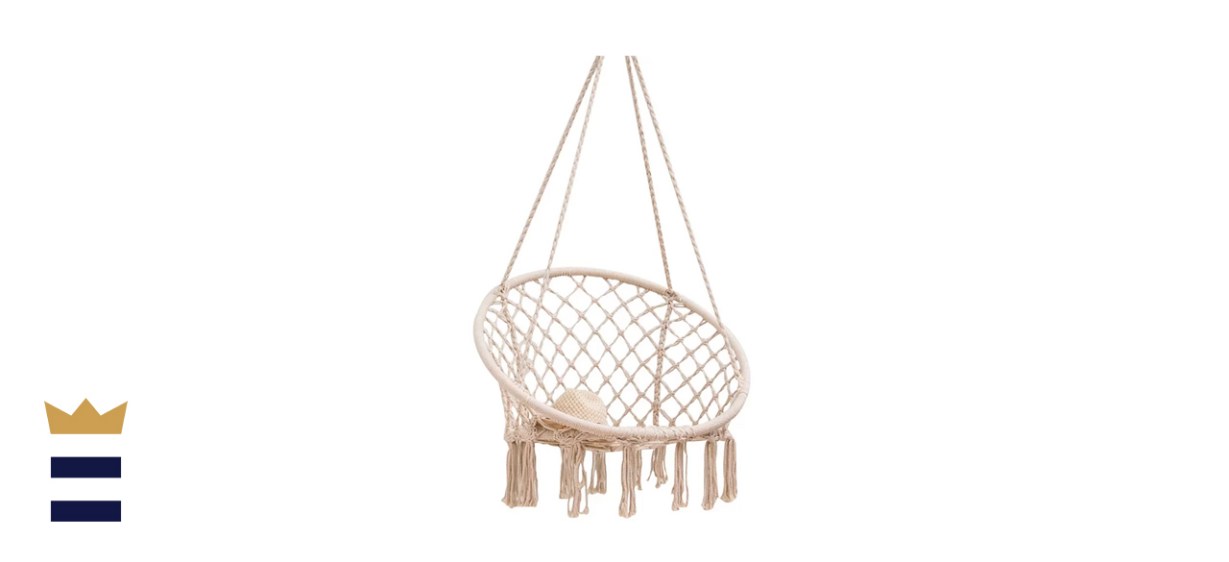 Sand &amp; Stable Saxon Macrame Chair Hammock