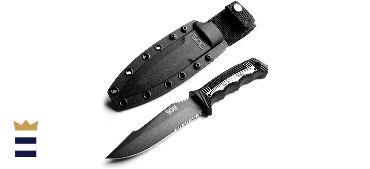 SOG Seal Strike Tactical Bowie Knife