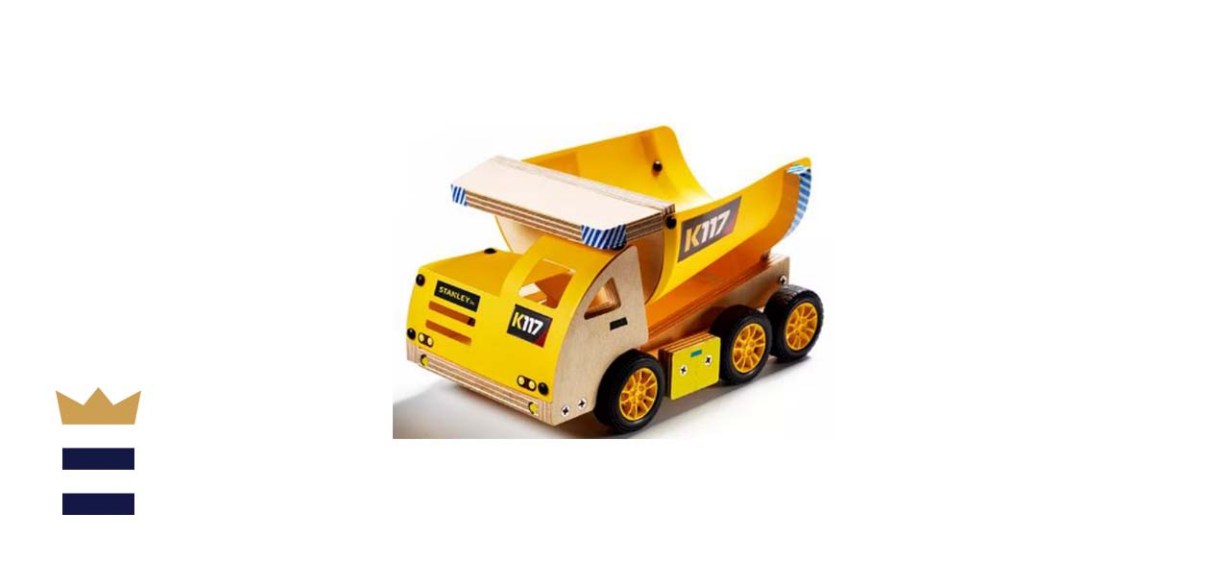 Stanley Jr. Wooden Dump Truck Building Set 