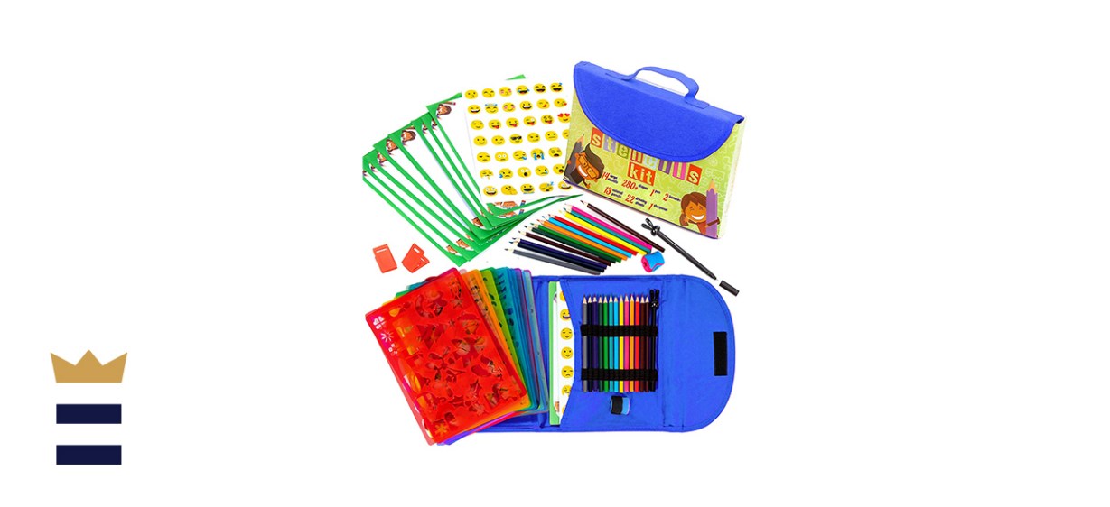 Stencil Drawing Kit for Kids