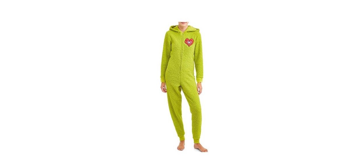 The Grinch plush women’s onesie