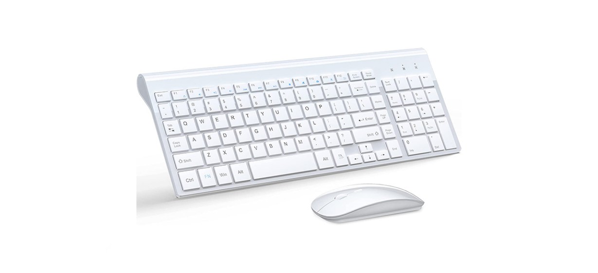 Topmate Wireless Keyboard and Mouse Ultra Slim Combo