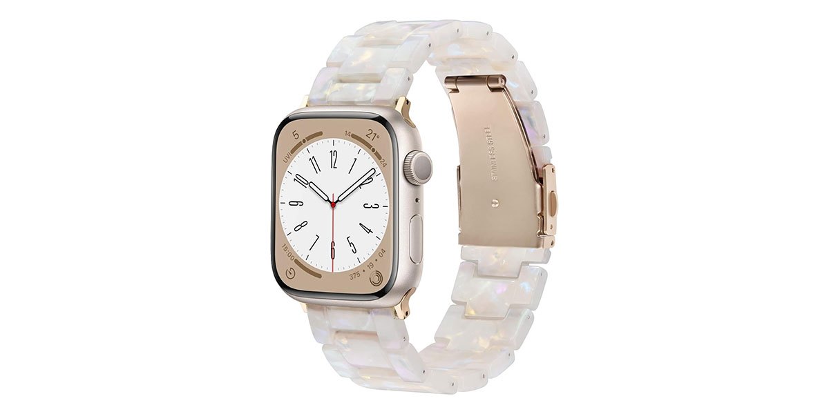 picture of the V-MORO Resin Apple Watch band