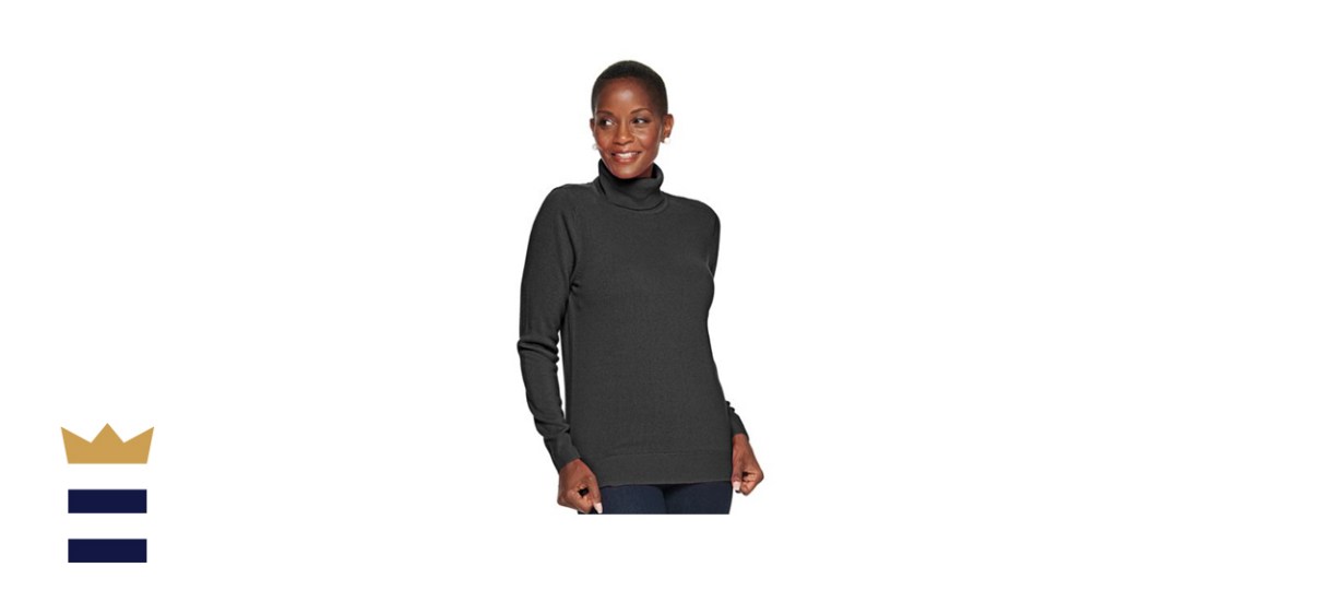 Women’s Croft and Barrow Extra Soft Turtle Neck 