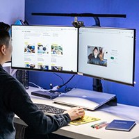 Computer with multiple monitors