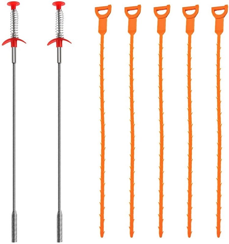 Senhai 7 Pack Drain Snake