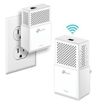 TP-Link 1000 Mbps Powerline WiFi extender adapter 2-Kit, 1 Gigabit Port