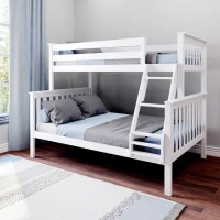 Harriet Bee Bolles Twin Over Full Wood Bunk Bed