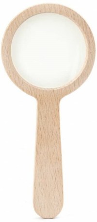 Kikkerland Wood Magnifier