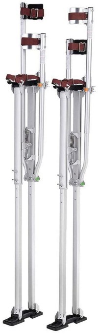 Yescom Aluminum Drywall Stilts, 50-64 Inches