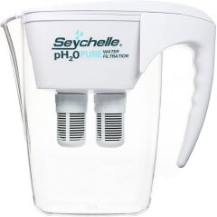 Seychelle pH2O Alkaline Water Filter Pitcher