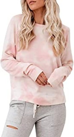 Laseily Women's Tie Dye Sweatshirt