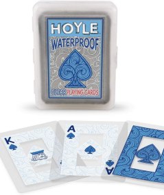 Hoyle Waterproof Clear Playing Cards