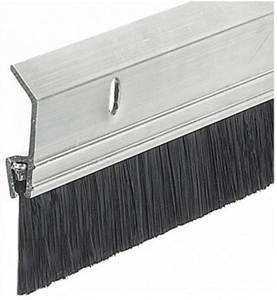 Frost King Heavy Duty Aluminum &amp; Brush Door Sweep