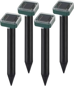 Fretech Solar Powered Pest Deterrent Spikes