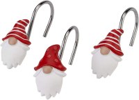 Avanti Linens Gnome Walk Collection 12 pc Shower Hook Set