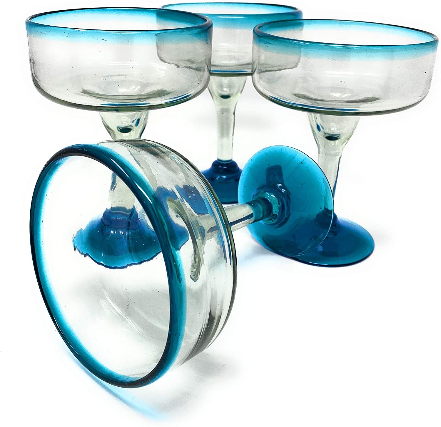 Dos Sueños Hand-Blown Margarita Glass Set