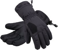 Andorra Kids' Two Tone Geometric Ski Gloves